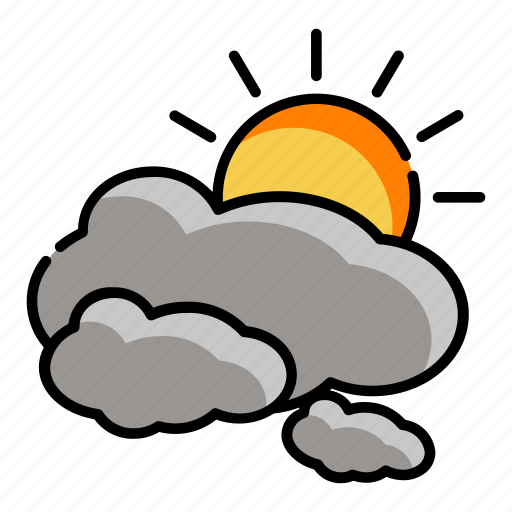 Climate, cloud, cloudy, forecast, sun, sunny, weather icon - Download on Iconfinder