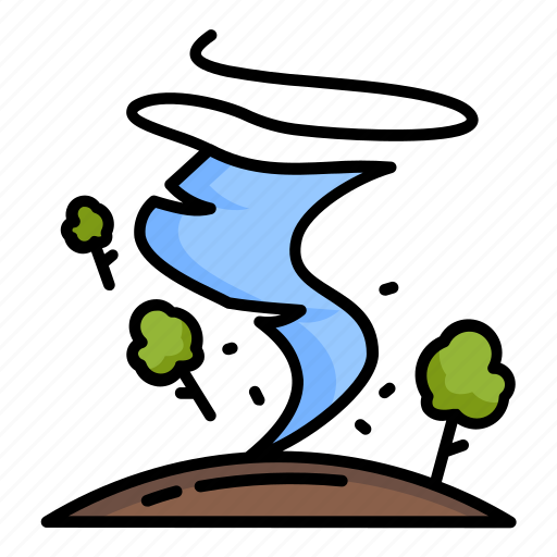 Disaster, nature, storm, tornado, twister, weather, wind icon - Download on Iconfinder