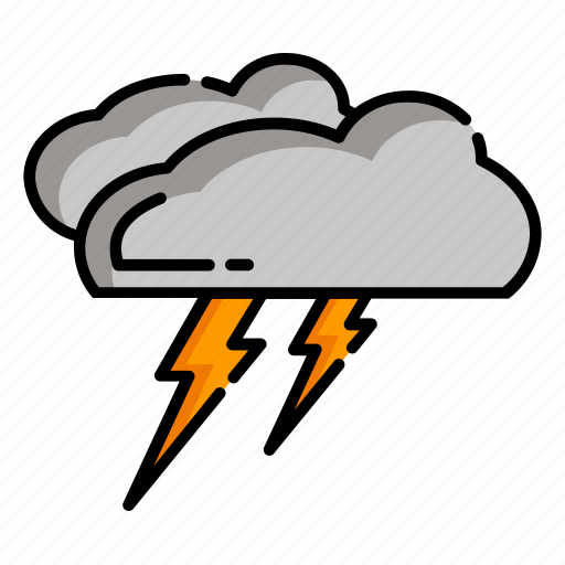 Climate, forecast, lightning, nature, storm, thunder, weather icon - Download on Iconfinder