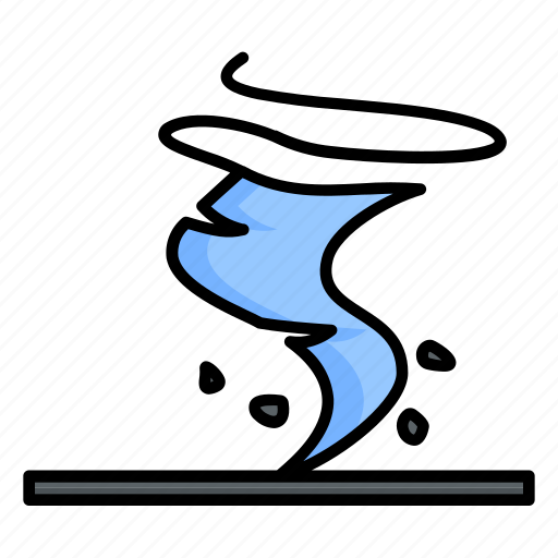 Disaster, forecast, nature, storm, tornado, weather, wind icon - Download on Iconfinder
