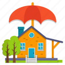 house, home, insurance, property, safety, umbrella