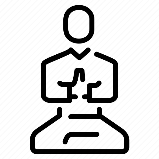 Meditation, contemplation, reflection, control, communion icon - Download on Iconfinder