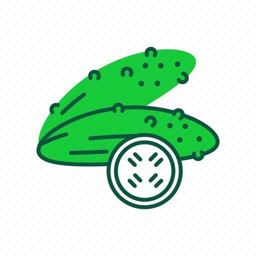 Cooking, cucumber, food, healthy, ingredient, natural, vegetable icon - Download on Iconfinder