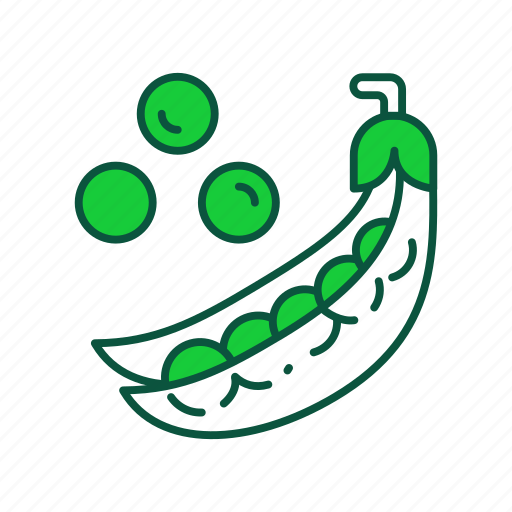 Cooking, food, green peas, healthy, ingredient, natural, vegetable icon - Download on Iconfinder