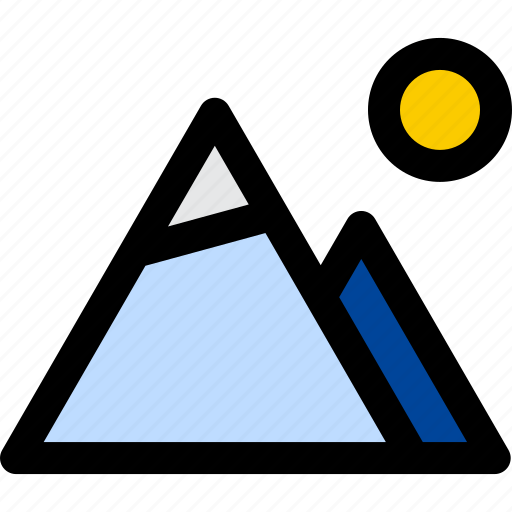 Rocky, hill, mountain, high icon - Download on Iconfinder