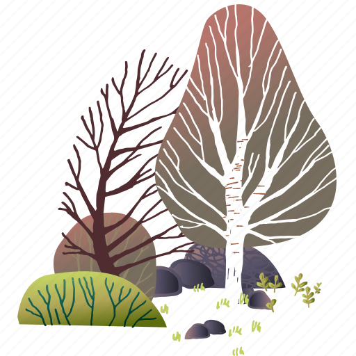 Nature, park, forest, tree, wood, ecology, environment illustration - Download on Iconfinder