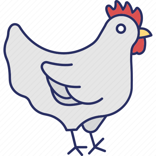 Hen, chicken, animal, cooking, bird, pet, mammal icon - Download on Iconfinder