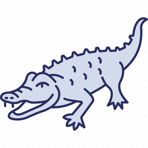 Crocodile, animal, wildlife, alligator, reptile, zoo, wild icon - Download on Iconfinder
