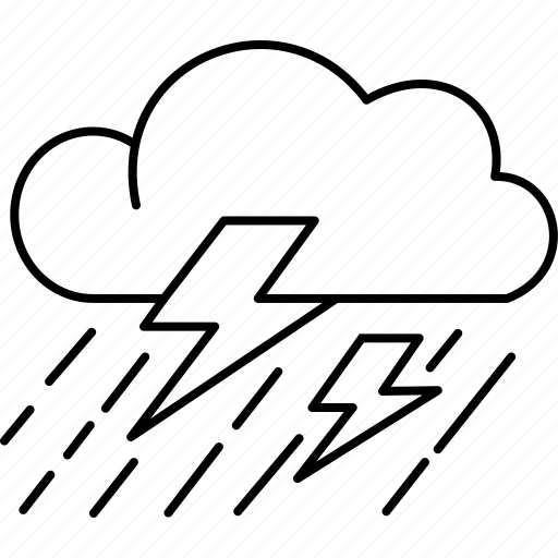 Storm, weather, cloud, rain, nature, cloudy, raining icon - Download on Iconfinder