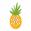 pineapple, fruits, healthy, summer, ananas, fresh, organic, sweet, tropical