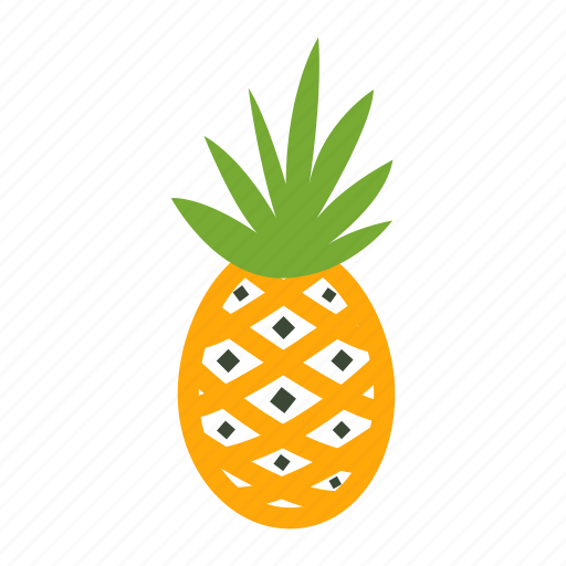 Pineapple, fruits, healthy, summer, ananas, fresh, organic icon - Download on Iconfinder