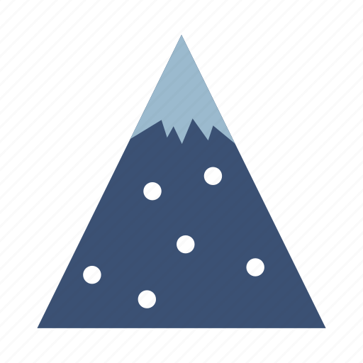 Snow, mountain, cold, cloud, landscape, snowflake, travel icon - Download on Iconfinder