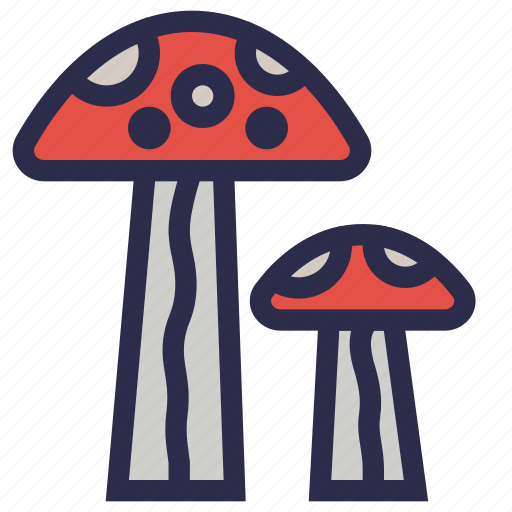 Mushroom, nature, food, fungi, vegetable, fungus, organic icon - Download on Iconfinder