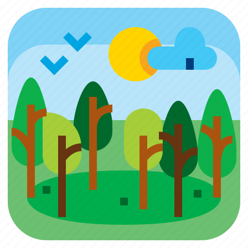 Forest, landscape, nature, tree icon - Download on Iconfinder