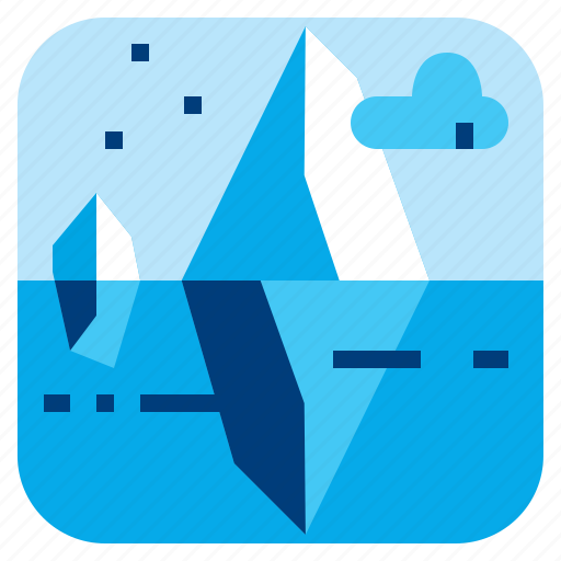 Cold, ice, iceberg, sea icon - Download on Iconfinder
