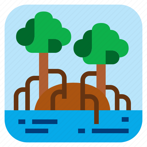 Landscape, mangroves, nature, tree icon - Download on Iconfinder