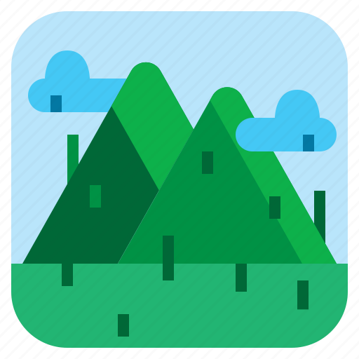 Hill, landscape, mountain, nature icon - Download on Iconfinder