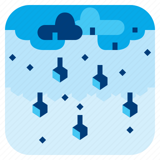 Cloud, hail, strom, weather icon - Download on Iconfinder