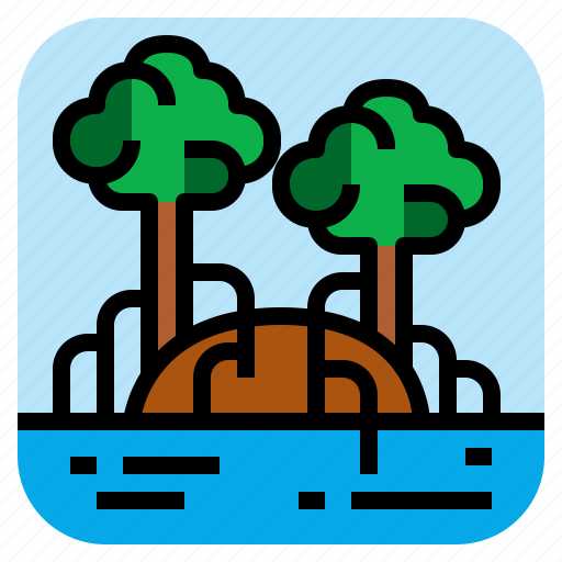 Landscape, mangroves, nature, tree icon - Download on Iconfinder