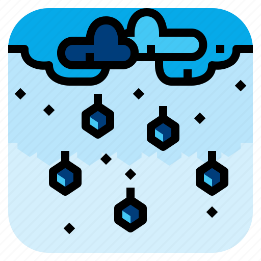 Cloud, hail, strom, weather icon - Download on Iconfinder