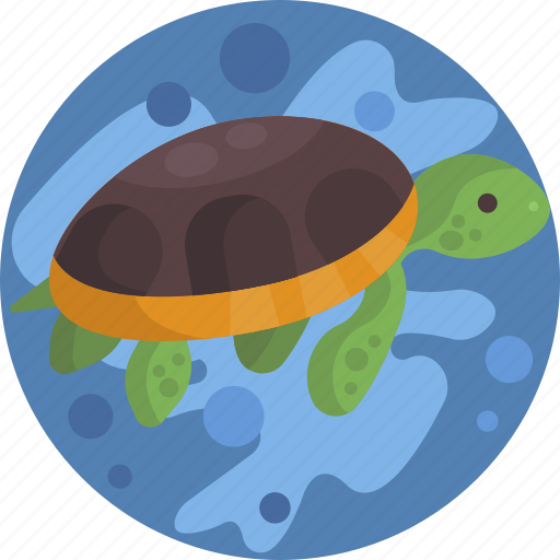 Animal, beaufitul, life, nature, sea, turtle, water icon - Download on Iconfinder