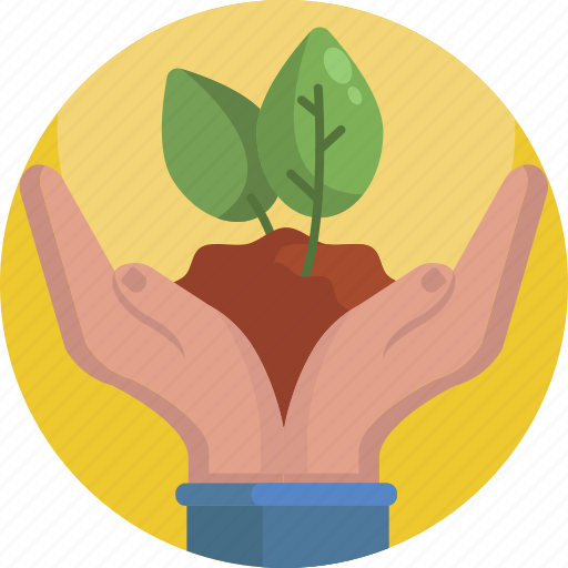 Care, ecology, growth, hand, human, nature, plant icon - Download on Iconfinder