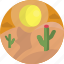 cactus, hot, nature, sand, sun, wild, yellow 