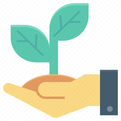 Ecology, environment, fruit, hand gesture, plant care icon - Download on Iconfinder