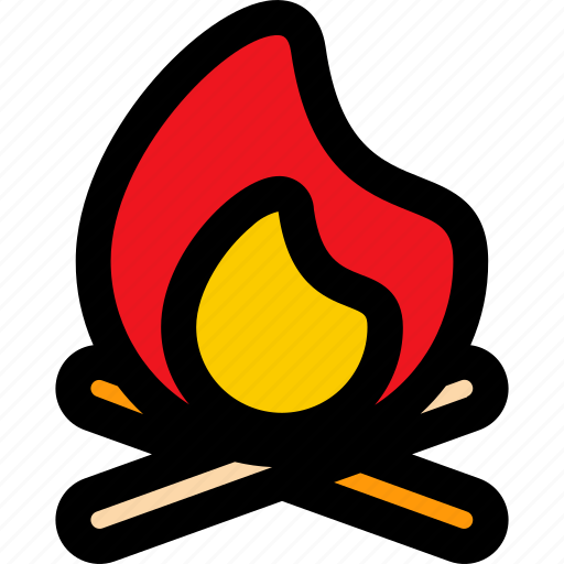 Burn, wood, campfire, bonfire icon - Download on Iconfinder