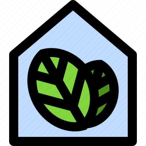 House, home, building, green icon - Download on Iconfinder