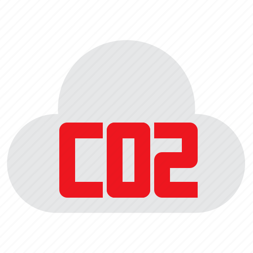 Co2, cloud, formula, dioxide, carbon icon - Download on Iconfinder