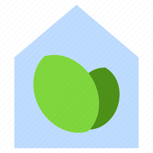 House, home, building, green icon - Download on Iconfinder