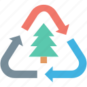 ecology, fir tree, pine tree, recycle tree, recycling