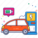 electric car, electric vehicle, autonomous car, autonomous vehicle, car charging