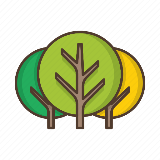 Deciduous, forest, nature, plant, tree, trees icon - Download on Iconfinder