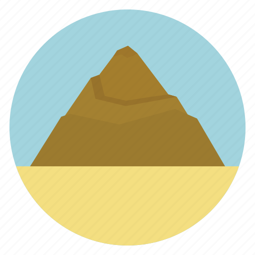 Desert, mount, mountain, nature, rock, volcano icon - Download on Iconfinder