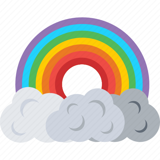 Cloud, nature, rain, rainbow, weather icon - Download on Iconfinder