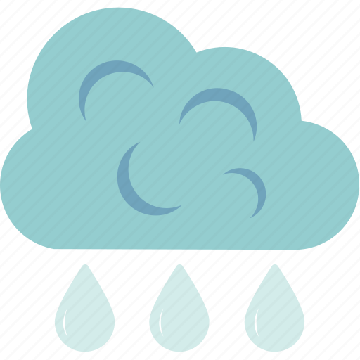 Cloud, rain drop, raining, sky, weather icon - Download on Iconfinder