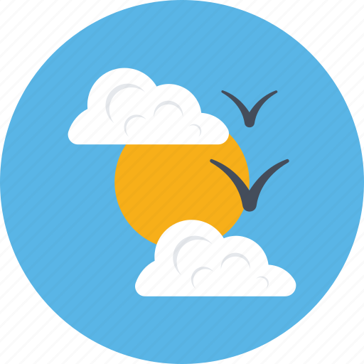 Clouds, day, morning, sun, sunrise icon - Download on Iconfinder