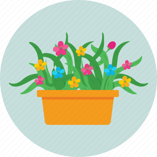 Flower, garden, plant, pot, yard icon - Download on Iconfinder