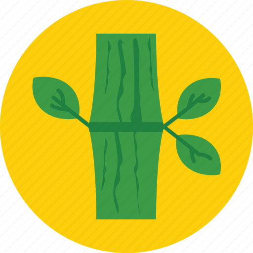 Bamboo, bamboo stick, leaf, nature, plant icon - Download on Iconfinder