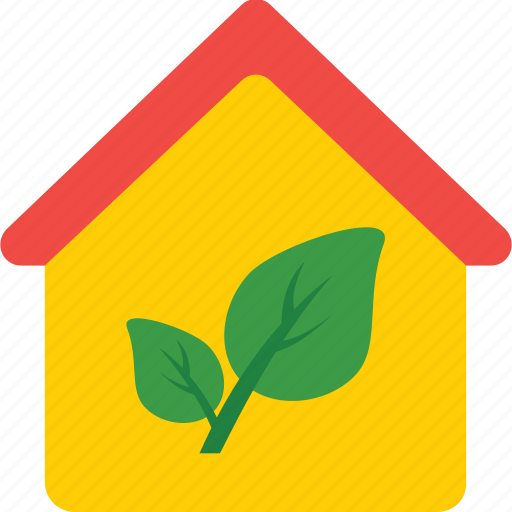 Eco, eco house, green house, home, house icon - Download on Iconfinder