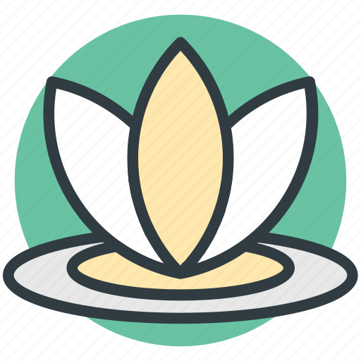 Flower, lotus, lotus lily, lotus lily flower, natural icon - Download on Iconfinder