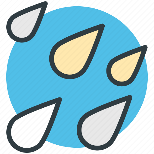 Forecast, nature, raindrops, raining, rainy weather, weather icon - Download on Iconfinder