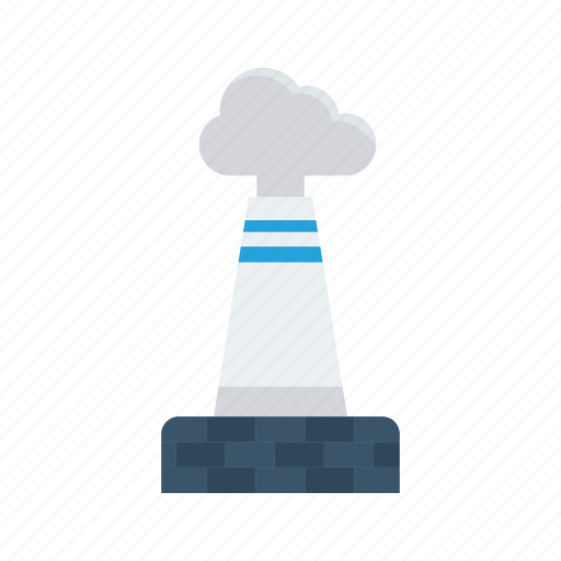 Chimney, factory, industry, pollution, smoke icon - Download on Iconfinder