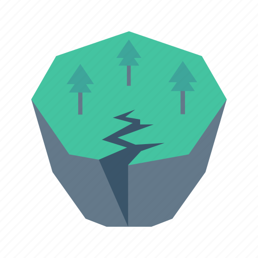 Broken, forest, mountain, nature, tree icon - Download on Iconfinder