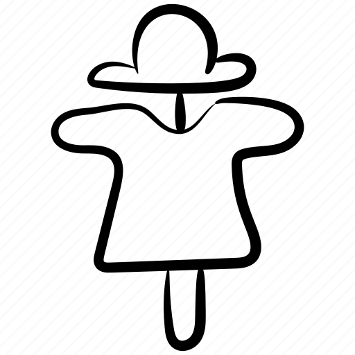 Bugaboo, field scarecrow, scarecrow, scary person, strawman icon - Download on Iconfinder