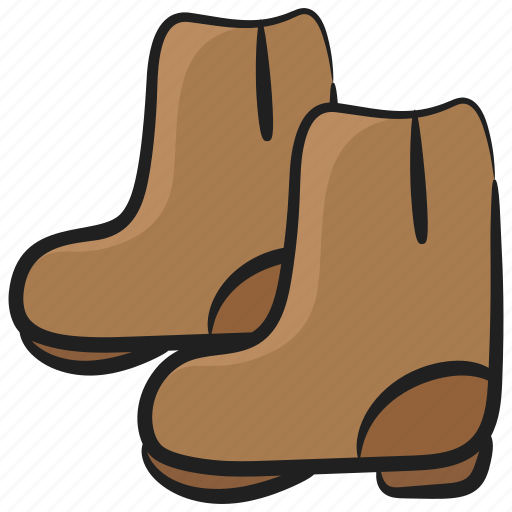 Footgear, footpiece, footwear, gardening shoes, long boots icon - Download on Iconfinder