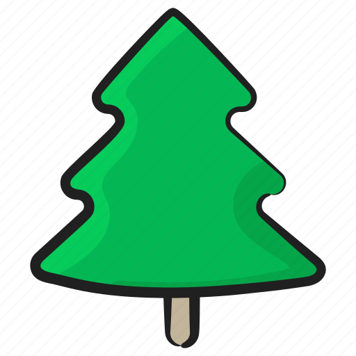 Conifer tree, evergreen, fir, nature, pine, tree icon - Download on Iconfinder
