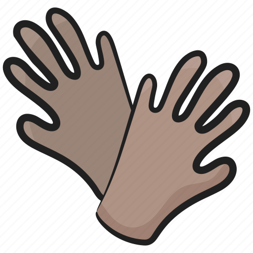 Gardening gloves, gloves, handgear, handpiece, handwear, mitten icon - Download on Iconfinder